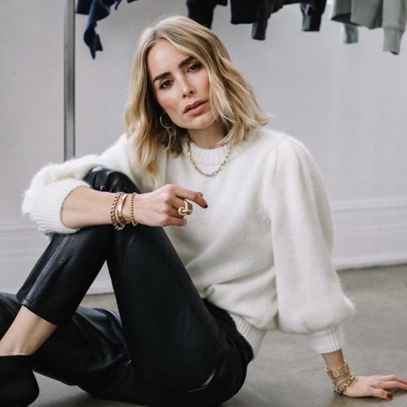 ANINE BING Rosalind Angora Sweater - Picture 1 of 10